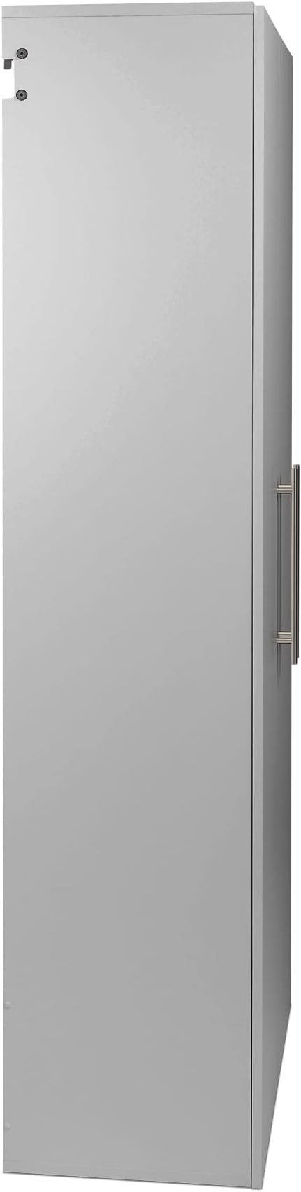 Prepac HangUps 30" Large Garage Cabinet, Bathroom Cabinet Wall Mount, Ideal for Garage, Kitchen and Laundry Organization 30" W x 72" H x 16" D, Light Gray