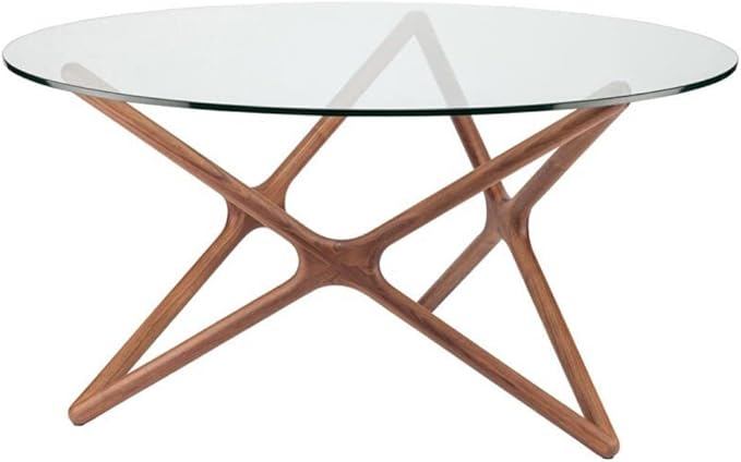 48" Inch Round Glass Table Top 1/4" Thick Flat Polish Edge Tempered by Fab Glass and Mirror