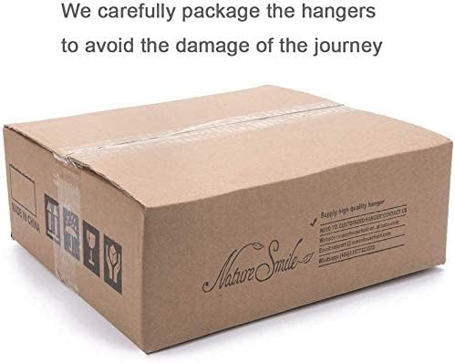 Nature Smile 20 Pack High Grade Lotus Wooden Hangers Wood Shirt Hangers,Dress Coat Jacket Clothes Hangers,with Extra Smooth Finish, 360 Degree Swivel Hook(Retro)