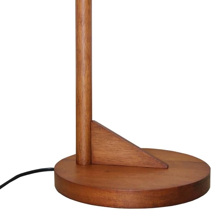 Floor Lamp with Foot Switch, Modern Standing Lamp with Linen Shade, Tall Reading Lamp for Living Room,Bedroom,Office,Study Room