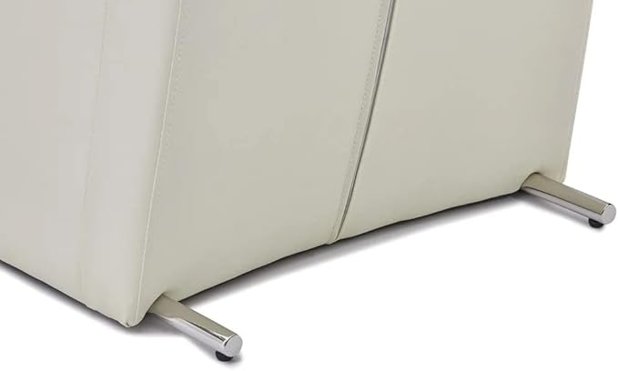 Zuri Furniture Boston High Back Modern Dining Chair - Cream