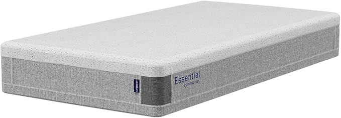 LIFEMENT, Essential 10 Inch Twin, Copper Infused Cooling Gel Memory Foam Mattress, Medium Firm, Fiberglass Free, Pressure Relief, Safe & Certified Foams & Cover, 10-Year Warranty