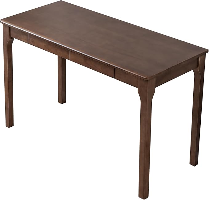 Solid Wood Desk with Drawers, Small Computer Desk for Small Spaces, Gaming Study Home Office Desks for Work, Student PC Desk for Bedroom, Escritorios para Cuartos