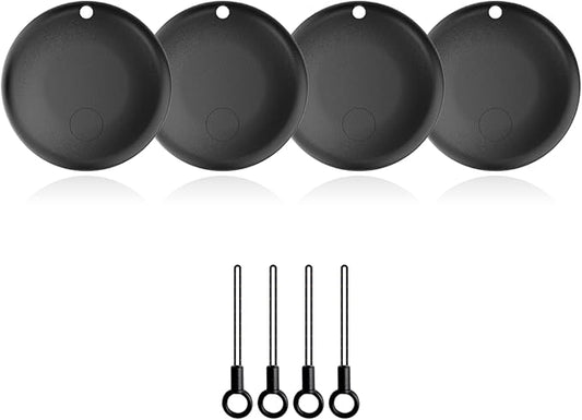 RAINDROPS 2025 Smart Tags Android Tracker,Air Tracker Tags-4 Pack Works with Google Find Hub,Item Finder for Keys,Backpack,Wallet,Pets (Android Only,Black,4 Pack)