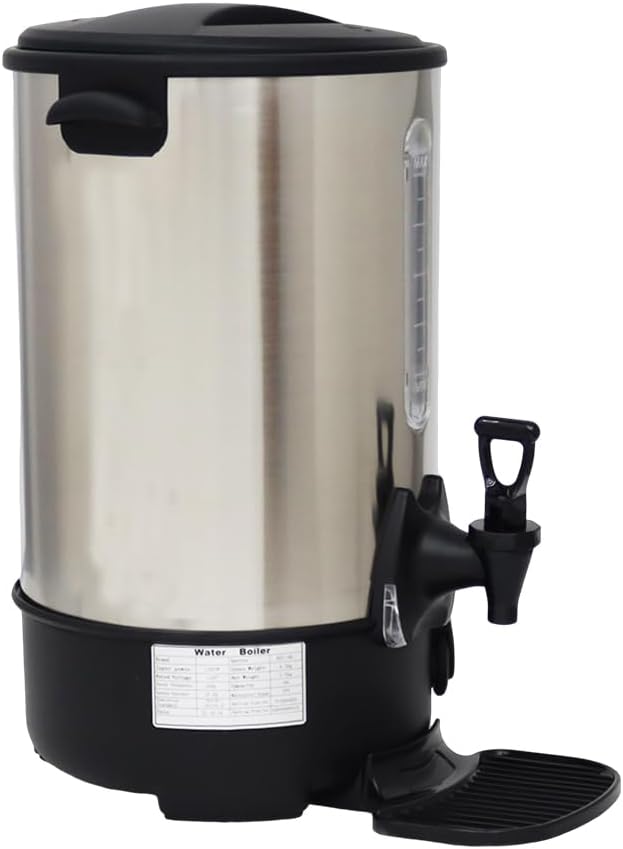 11.6L/12.3QT Hot Water Dispenser Commercial Electric Hot Water Bucket 1500W Fast Boiling with Temperature Control Electric Kettle for Office Restaurant Tea Shop & Event Venues 110V