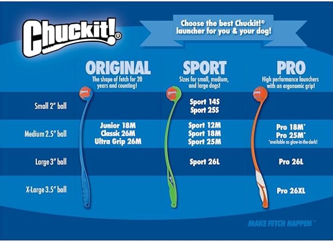 Chuckit Mini Ball Launcher 14 Inch Assorted Colors
