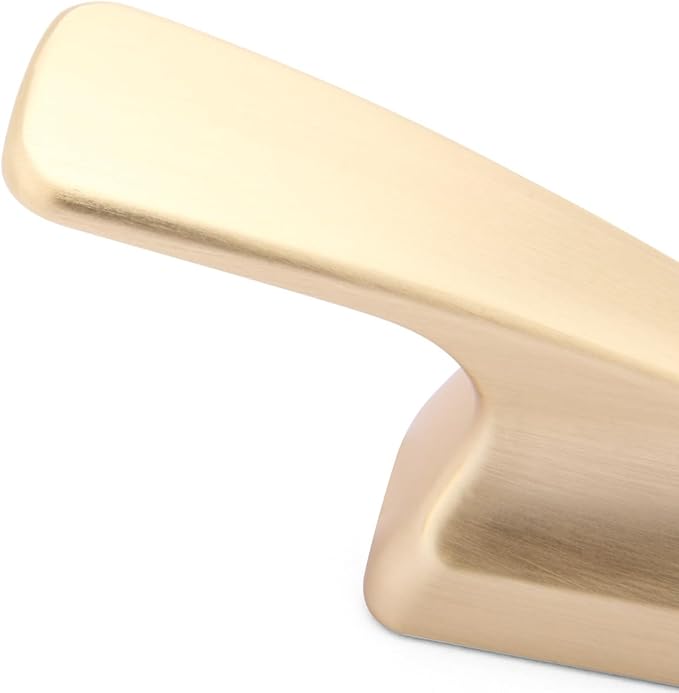 SARIHOSY5 Packs Coat Hooks,Metal Hooks for Clothes, Hats, Bags, Towels, Keys(Frosted Gold)