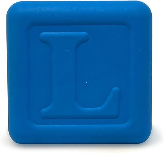 SodaPup Love Cube – Durable Dog Treat Dispenser & Chew Toy Made in USA from Non-Toxic, Pet Safe, Food Safe Natural Rubber Material for Mental Stimulation, Problem Chewing, Calming Nerves, & More