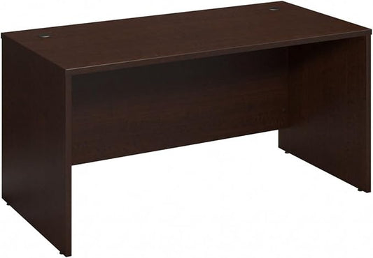 Bush Business Furniture Series C 60W Office Desk in Mocha Cherry, Large Computer Table for Home and Professional Workplace