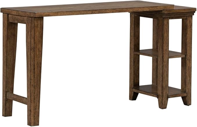Liberty Furniture Carolina Park Console Table for Living Room - Amber Brown Oak