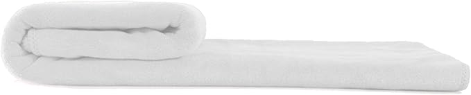 MYLSMPLE Microfiber Bath Towels Bath Sheets Beach Spa Bathroom Towels Extra Large Absorbent Towels(36 Inch X 72 Inch, White)