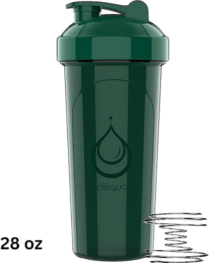 2 PACK, 28 oz & 20 oz Shaker Bottles with Powerful Wire Whisks for Protein Mixes | Leakproof Blender Shaker Bottle Pack | BPA-Free & Dishwasher Safe | Shaker Bottle | Shaker Cups for shakes