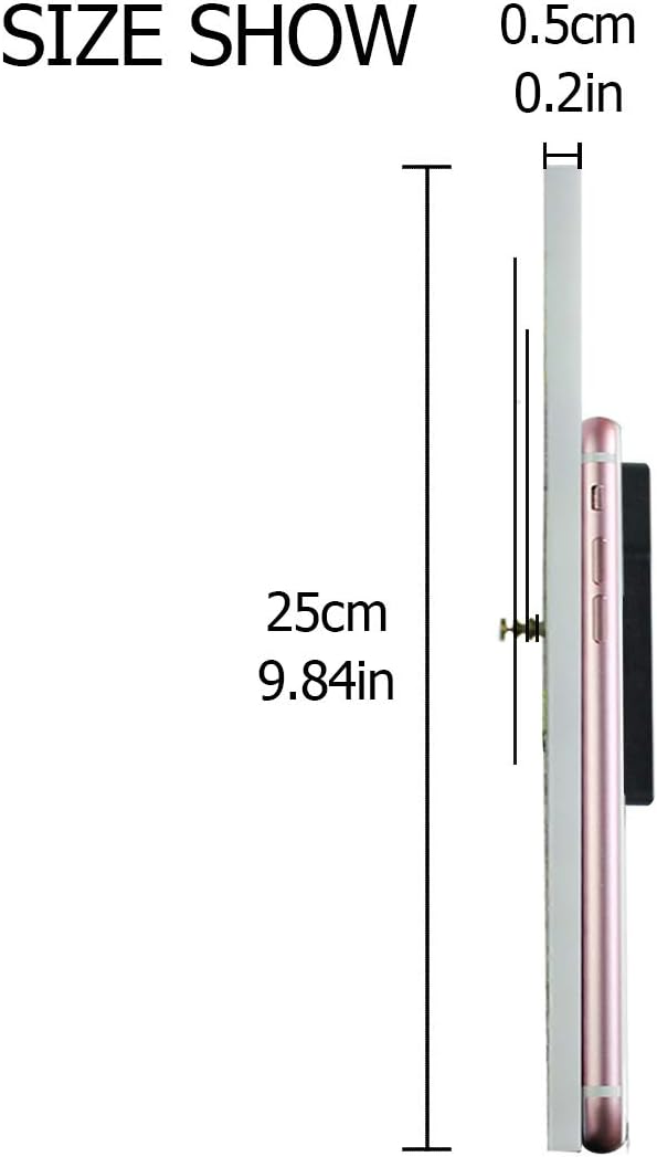 Bolaz Wall Clocks Decorative Bedroom Silent Living Room Desktop Lily of The Valley Tabletop Shelf Clocks Round Battery Operated 10 Inch Non-Ticking 1