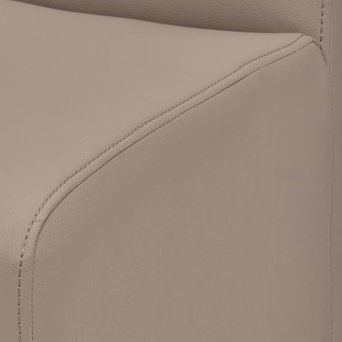 Zuri Boston High Back Modern Dining Chair, Taupe