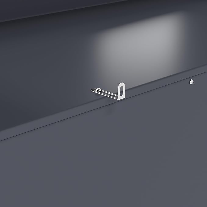 Merax 77" Tall Kitchen Storage Cabinet Pantry Wood Freestanding Large Cupboard with 3 Drawers,3 Adjustable Shelves,8 Door-Shelf for Dining Room,Grey