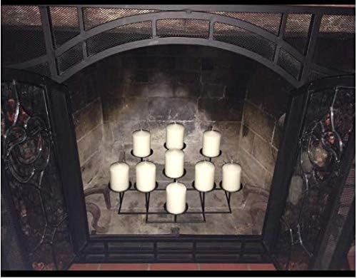 D'light Online 3 X 4 Inch Pillar Candles Set of 12 Bulk Event Pack Premium Wax Round Unscented Ivory Pillar Candles Wax for Wedding, Spa, Party, Birthday, Holiday, Bath, Home Decor (3x4 - Ivory)