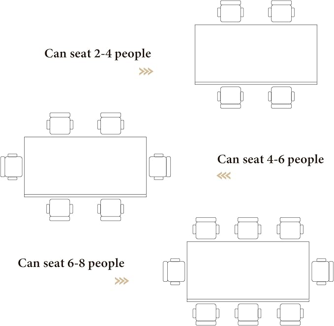 Asday 78” Modern Glass Dining Table, Rectangular Tempered Glass Kitchen Table with Dual Triangular Stainless Steel Pedestal for Living Room, Kitchen, Dining Room, Brushed Bronze