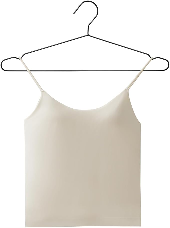 17.7" Strong Metal Wire Clothes Hangers, Coat Hanger Rack, Standard Suit Hangers, Metal Shirt Dress Hanger, 30 Pack, Black