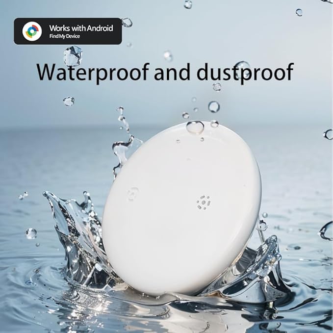 Android Mini Tracker Smart Tags localizador Locator Works with Google Find My Device (Android Only), for Wallet Car Luggage Vehicle Motorcycle Tracking Device Worldwide,Waterproof Not GPS Tracker