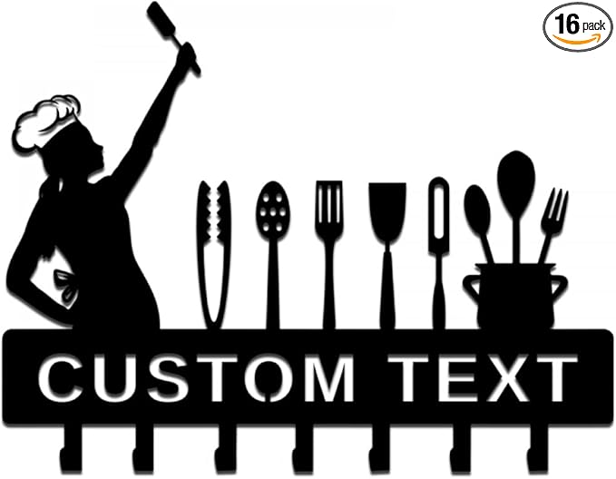 Custom Key Holder for Wall with Name,Personalized Metal House Key Hanger,Wall Mounted Key Hooks,Home Decor,Mother's Day Gifts Style 3