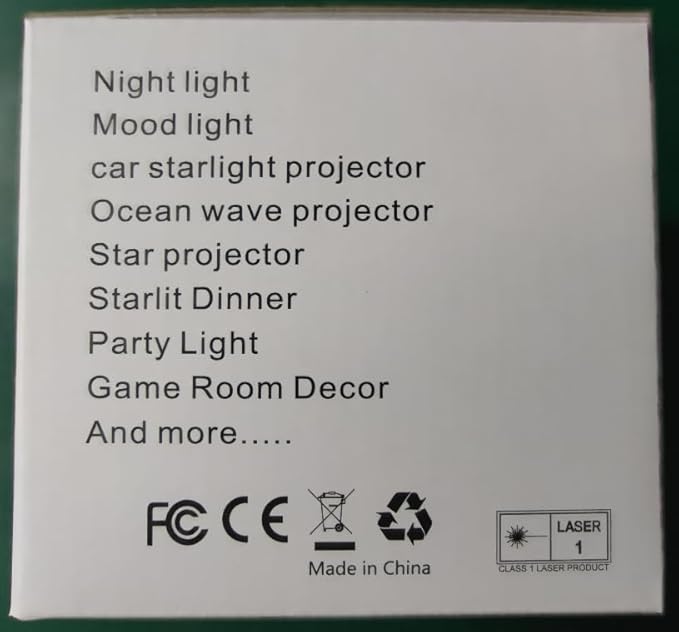 One Fire Star Projector Lights for Bedroom, 43 Lighting Modes Galaxy Star Projector Night Light,Remote Timer Clouds Lamp for Kids Room Decor,360° Rotation LED Christmas Gifts for Kids Teen,Black