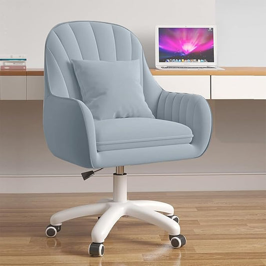Cute Office Chair - Adjustable Task Chair, Modern & Comfortable, 360 Swivel, Mid Back, Suitable for Home Office & Living Room