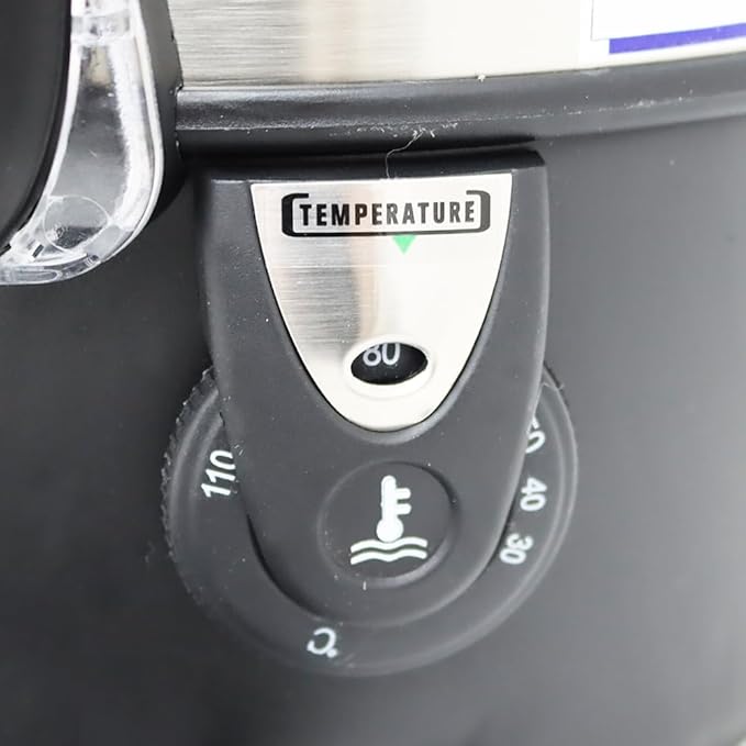 15.4L/16.3QT Hot Water Dispenser Commercial Electric Hot Water Bucket 1500W Fast Boiling with Temperature Control Electric Kettle for Office Restaurant Tea Shop & Event Venues 110V