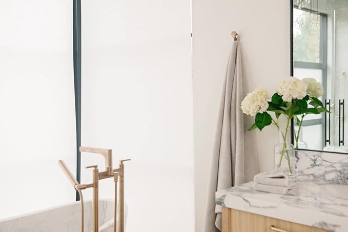 Cozy Earth Ribbed Washcloth Set - 60% Cotton 40% Viscose from Bamboo Bathroom Washcloths - Soft & Absorbent Textured Ribbed Pattern - 4 Pack Light Grey