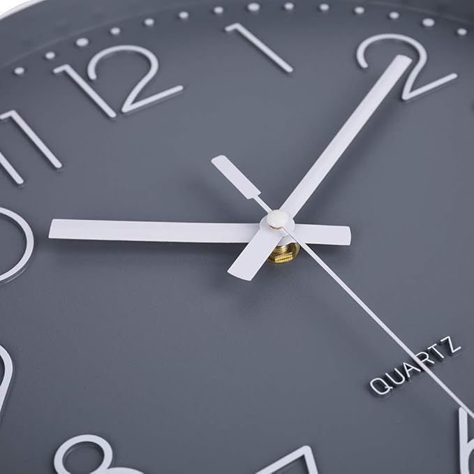 jomparis 16 Inch Large Wall Clock Silent Modern Elegant Simple Decor for Living Room Office