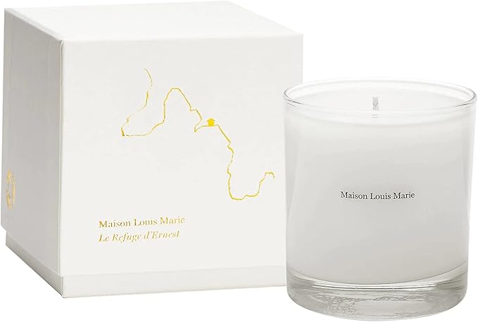 Maison Louis Marie - Le Refuge d'Ernest Soy Wax Candle | Luxury Fragrances for a Modern World (8.5 oz | 240 g)