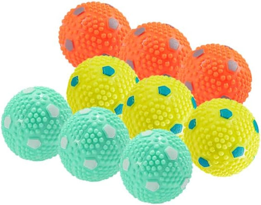 Dog Balls 9 Pcak, Interactive Pet Self Playing for Small Dogs and Puppies for Automatic Dog Ball Launcher(2 Inches Balls)