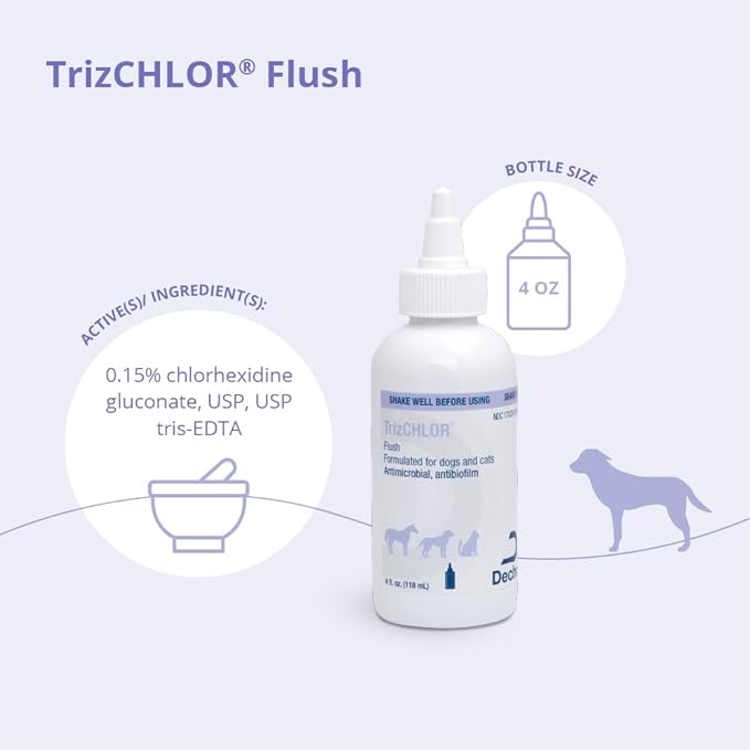Flush for Dogs, Cats and Horses, 4 oz