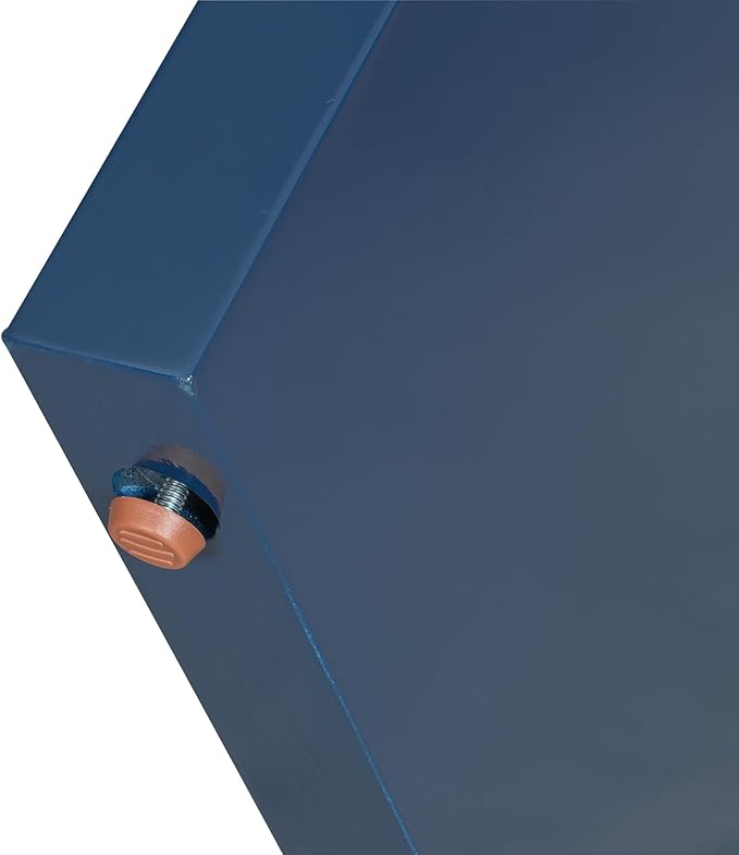 60-Inch Modern Console Table, Black MDF U-Style Design with Geometric Clean Lines, Adjustable Feet, Painted Finish for Living Room, Entryway, Hallway, 60 x 15.7 x 31.7 Inches