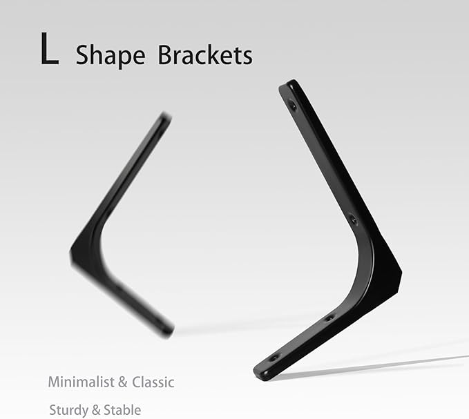 DINZI LVJ Long Wall Shelves, 39.4Inch Wall Mounted Shelves Set of 2, Extra Large Floating Storage Ledges with Sturdy Metal Brackets for Living Room, Bathroom, Bedroom, Kitchen, Greige