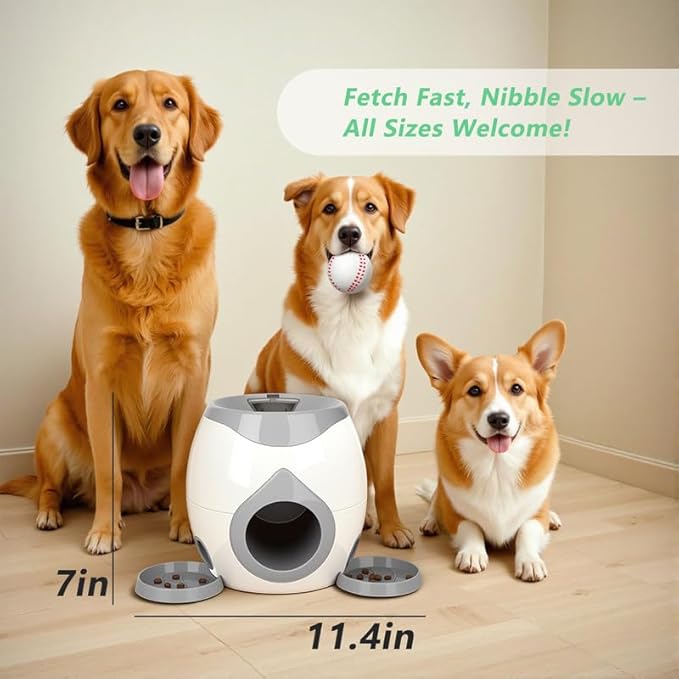 Treat Dispensing Dog Toys, Interactive Dog Food Puzzle Slow Feeder for IQ Training & Playin