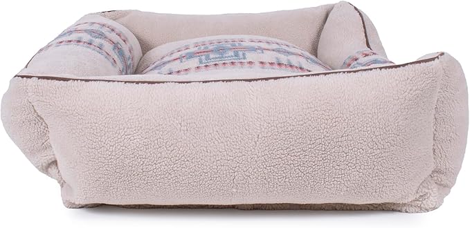 Pendleton Berber Kuddler Dog Bed - Harding Rosewood, XL