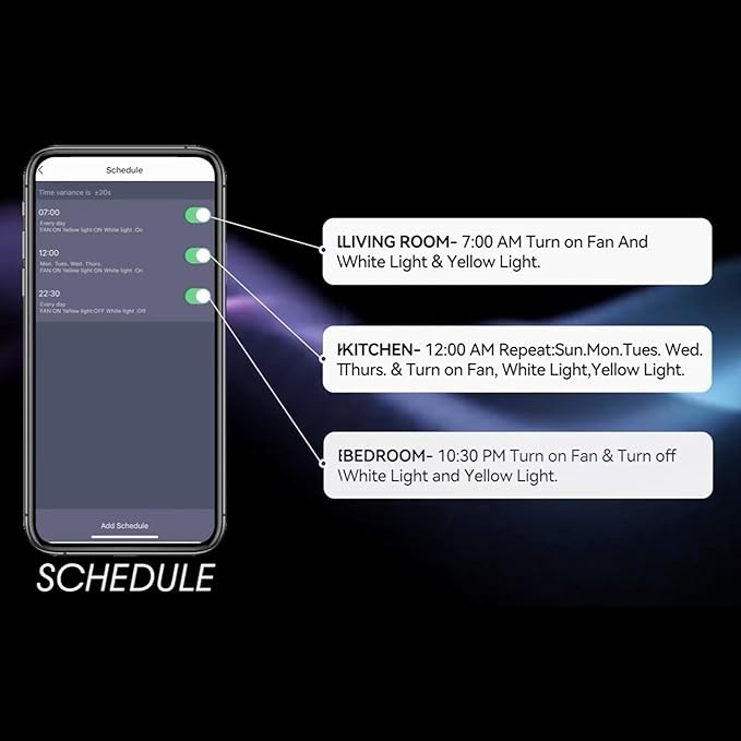 CEME 52" Ceiling Fan with Light and Remote, 10 Speeds Reversible DC Motor Outdoor Ceiling Fan, 3 Light Colors Dimmable, Compatible with Alexa, Siri & Google Home, Dark Walnut & Reddish brown