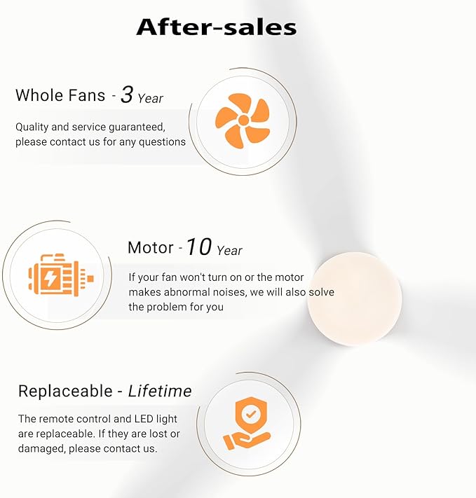 52" Ceiling Fan with Light - Low Profile Flush Mount Ceiling Fan, 6-Speed Remote Control, Solid Wood, Quiet Reversible DC Motor, Boho Style, for Bedroom, Living Room, Porch White/Gold