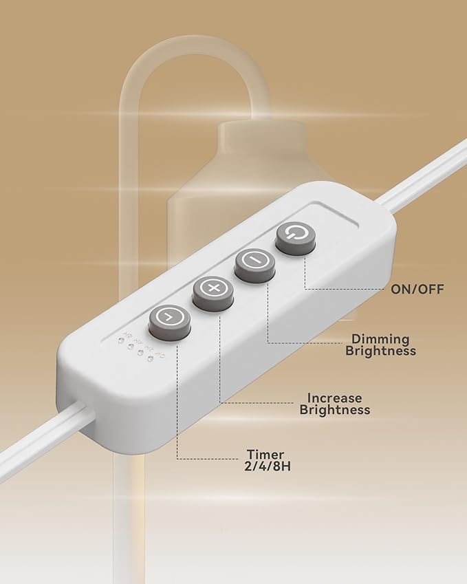 Christmas Candle Warmer Lamp with Timer & Dimmer,Wax Melt Warmer for Jar Candles,2 Bulbs,Gift for Women Mom,House Warming Gifts, Home Decor