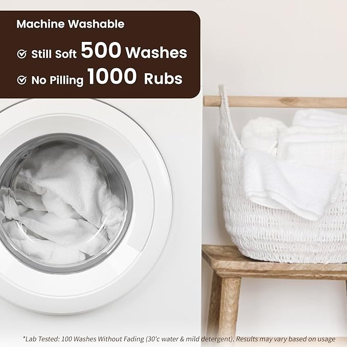 SEMAXE 100% Cotton Washcloths for Bathroom - 24 Pack, Quick-Dry Face Towels with Hanging Loop, Highly Absorbent and Soft, 13x13 Inch, Green