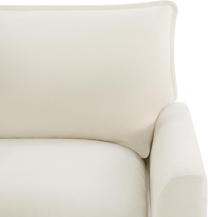 CHITA 113" Oversized Cloud Sectional Couch, Modern Modular Sectional Sofa Set for Living Room, 4 Seater L Shaped Couch, Cream