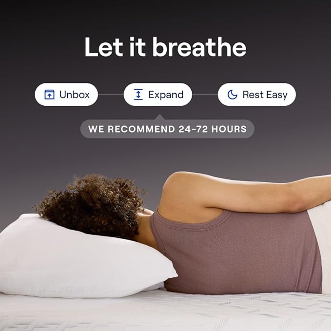 Nectar Ultra Hybrid 15” Twin Mattress - Medium Firm - Cooling Fibers & Temperature Regulating Material - 4” Pressure Relief Layer - Zoned Ergonomic Support Layer - 365-Night Mattress Trial