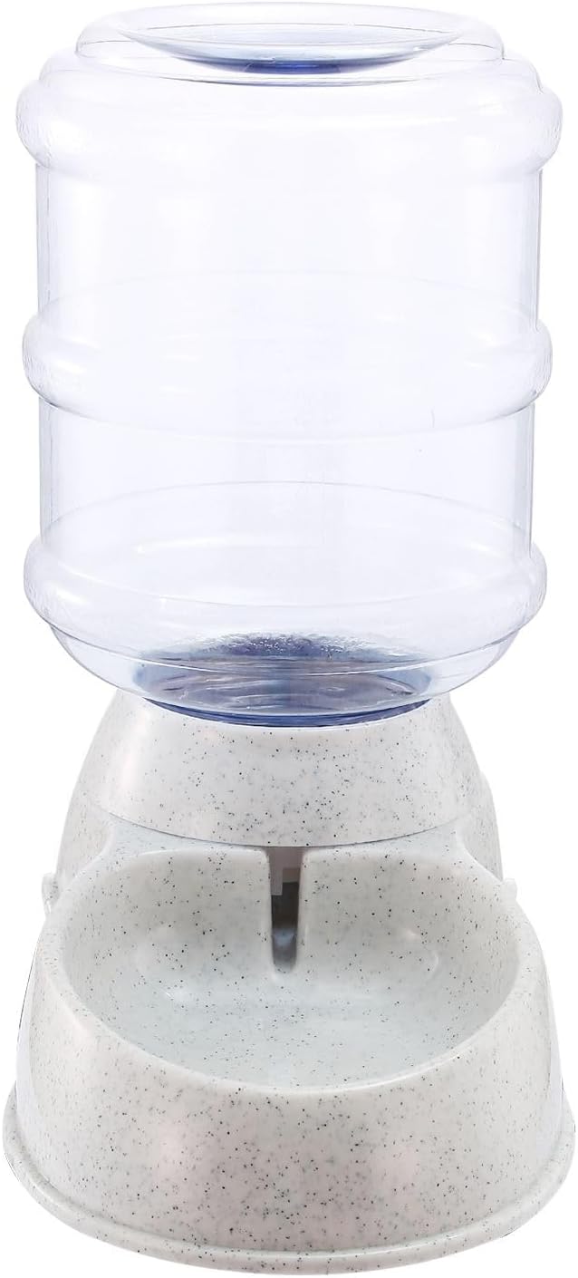 3.5L Automatic Pet Water Dispenser, Self-Refilling Pet Waterer for Cats and Dogs, Large Capacity Food-Grade Feeder