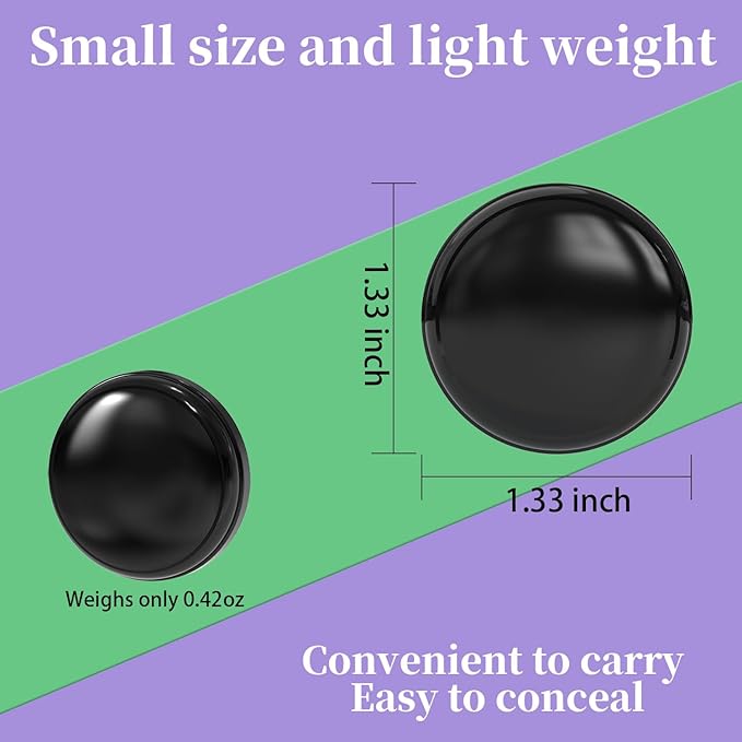 2025 Magnetic GPS Tracker for Vehicles - No Monthly Fee Real-Time Car Locator | Waterproof Hidden Tracking Device for Kids, Pets, Elderly & Assets | 1-Year Battery Life | No SIM/Subscription Needed