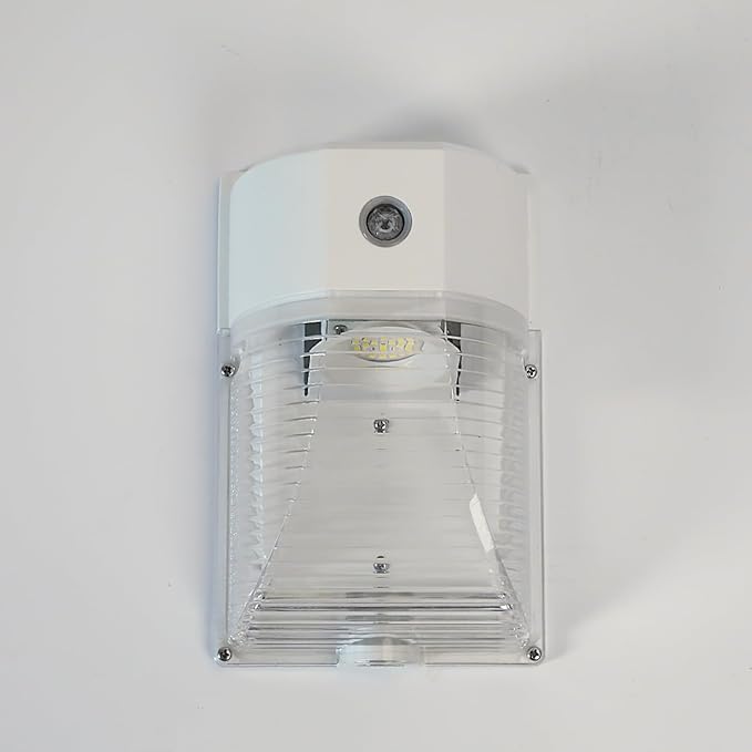 CINOTON 26W LED Wall Pack Light with Dusk to Dawn Sensor, 3000LM [100-277Vac] LED Wall Lights IP65 Waterproof Outdoor Security Flood Lighting for Garage Warehouse Garden 5000K-Daylight 2 Pack