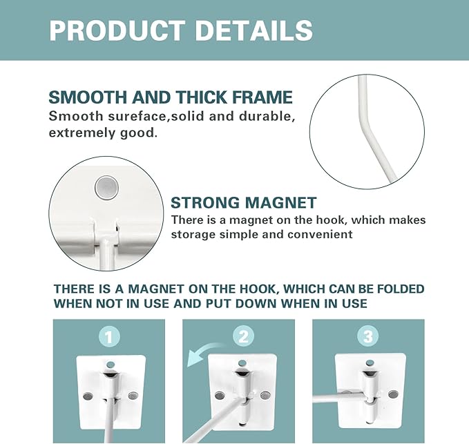 Banana Hanger Hook – Space Saving Banana Holder Hanger to Keep Bananas Fresh, Self Adhesive and Screw Banana Hook 4Pack White