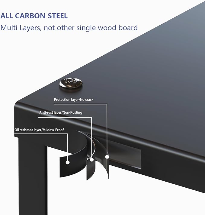 Cabinet Organizer Shelf, Set of 2 Cabinet Shelves, Stackable Metal Kitchen Counter Organizer, Adjustable Countertop Cupboard Pantry Shelf Riser Storage Rack, Black