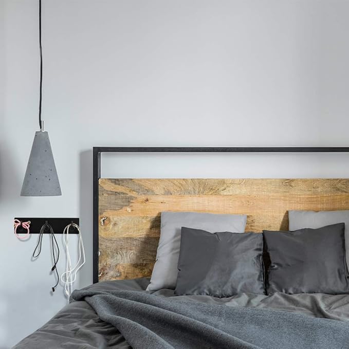 Picowe Key Holder for Wall Decorative, Adhesive Stainless Steel Key Hooks, Key Hanger Key Organizer for Wall, Towel Hook Coat Hanger for Entryway Hallway Kitchen(Three Rows,Black 1PCS)