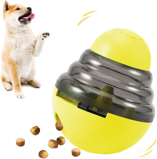 Dog Treat Toy - Interactive for Bored Treat Dispensing Enrichment Dog Puzzle Toy Food Puzzles Ball for Mental Stimulation Boredom Buster for Small Medium Large Dogs(E)