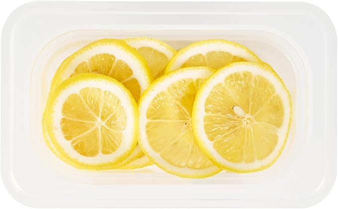 Restaurantware Food Storage Container 1 Pack of 6.8 x 4.2 x 2.5 Inches Plastic Stackable Storage Box White Reusable Label Container Dishwasher Safe For Restaurants And Kitchens